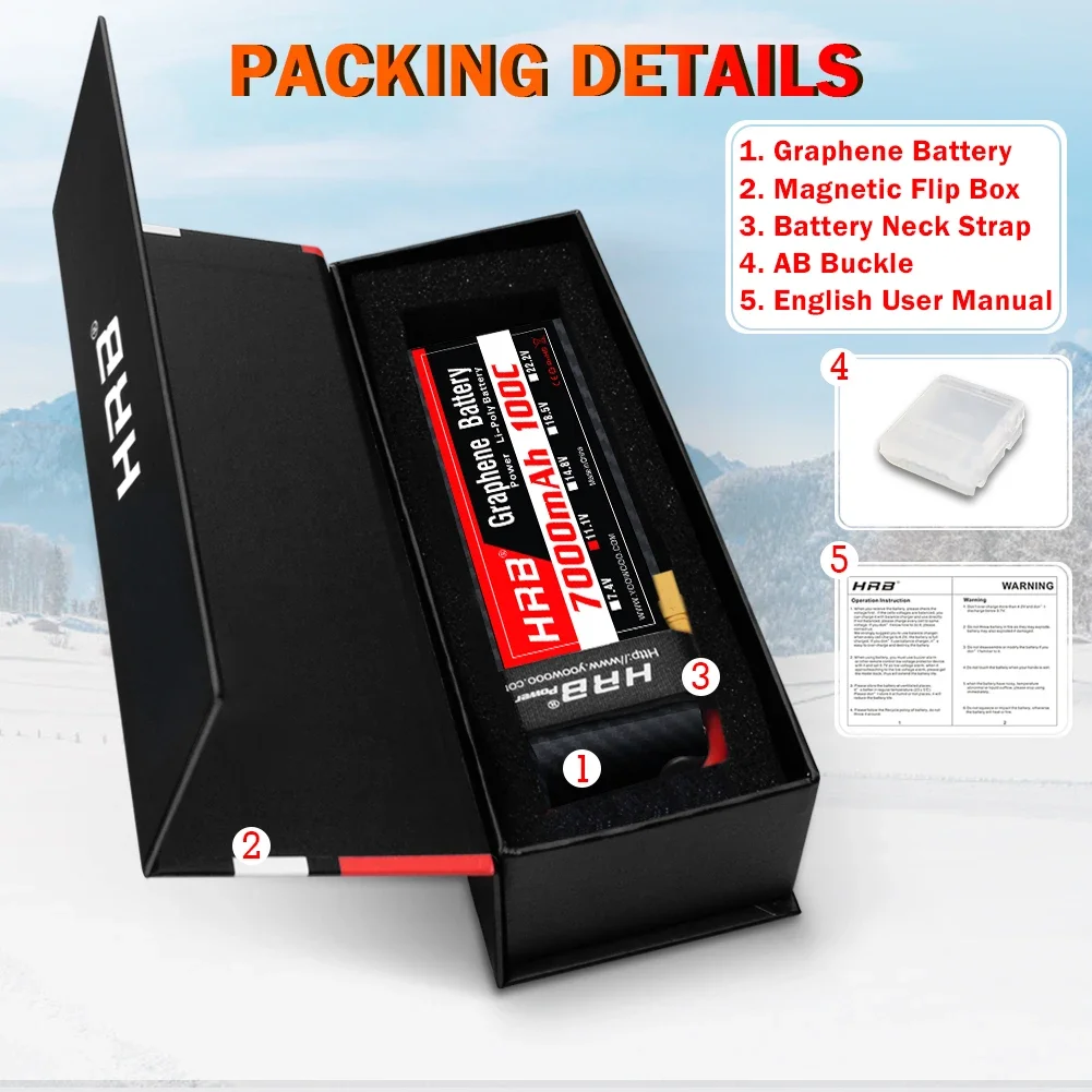4S Lipo Battery 14.8V 6000Mah - Batería de grafeno 2S 3S 4S