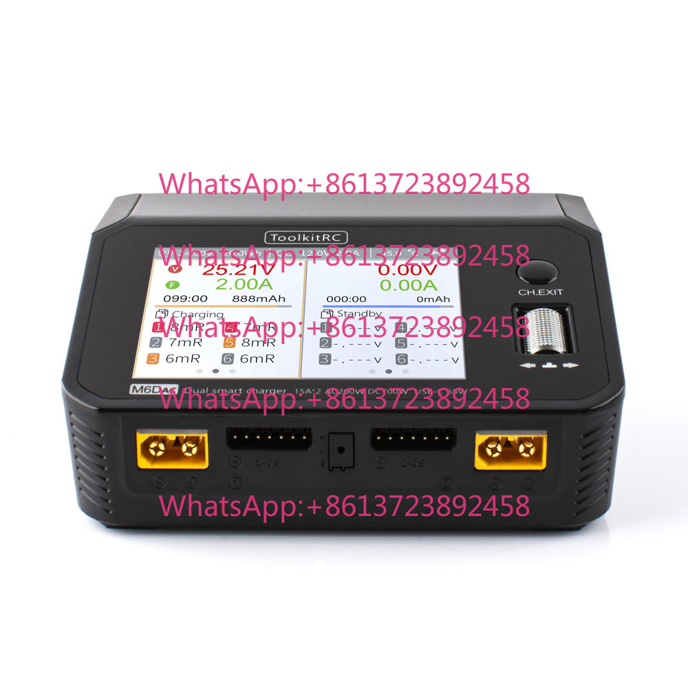 Toolkitrc M6Dac Smart Charger - Cargador rápido multifunción ToolkitRC M6DAC con