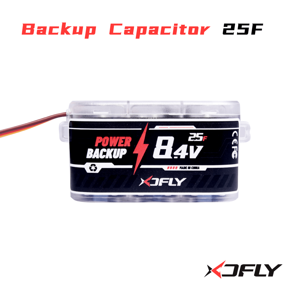 6S Lipo Battery 22.2V 5000Mah - XDFly Condensador de respaldo Buffer BEC