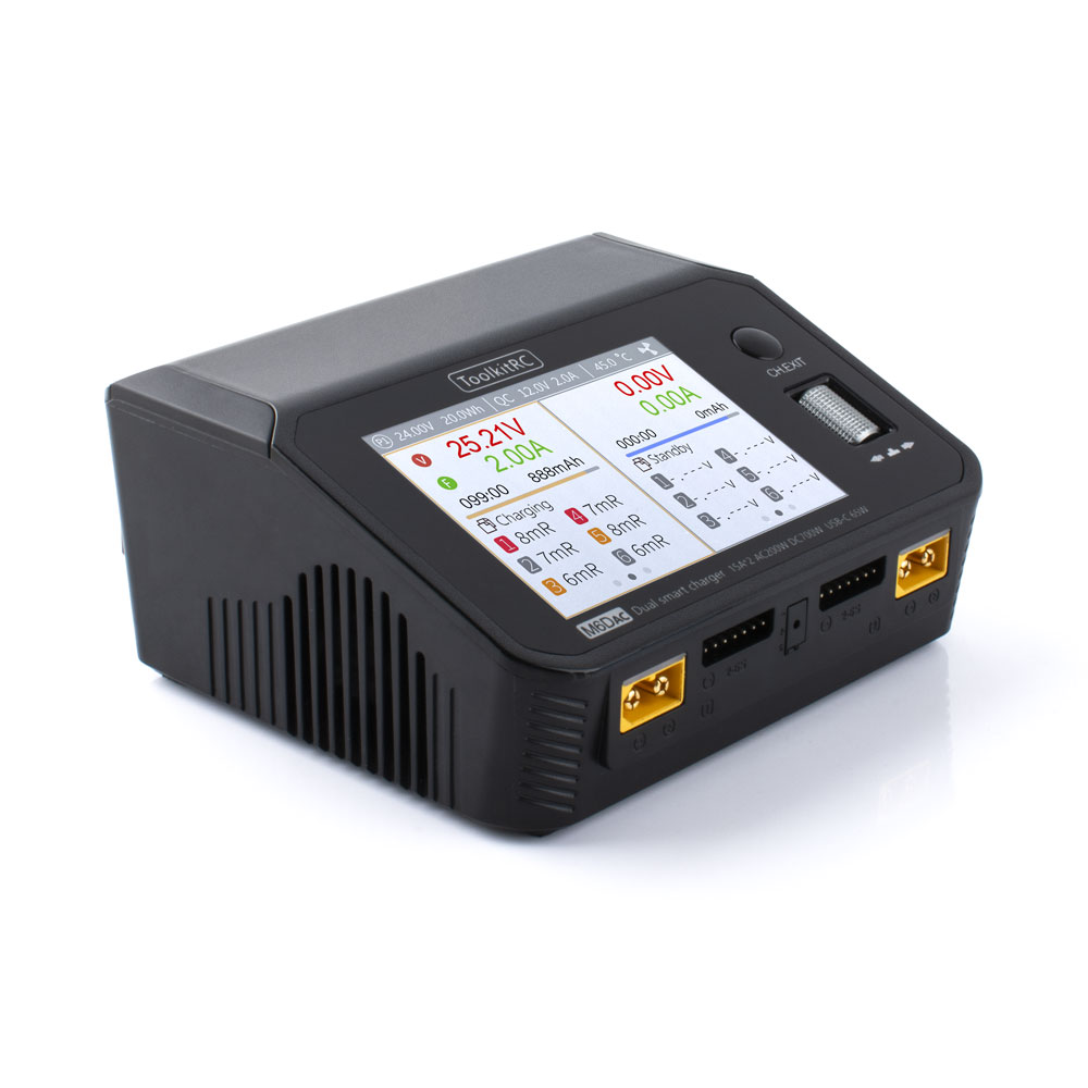 Cargador rápido multifunción T - Toolkitrc M6Dac Smart Charger reseña y precio
