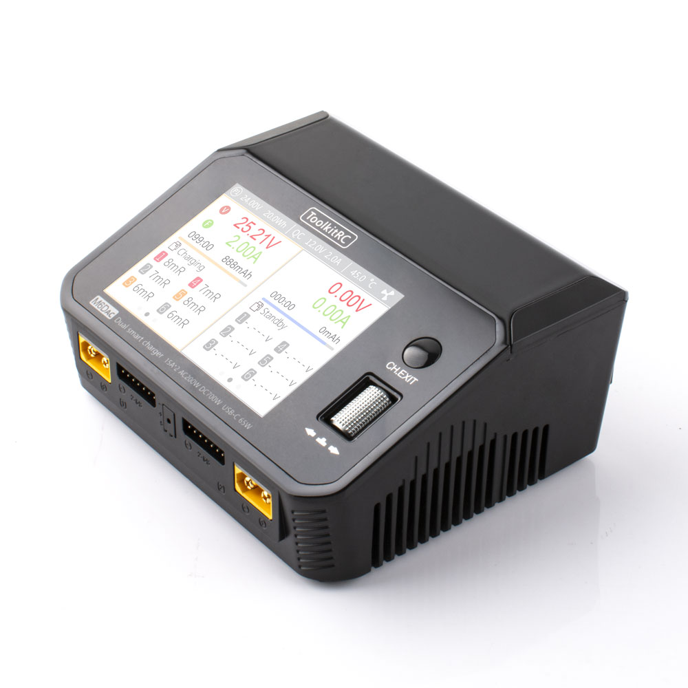 Cargador rápido multifunción T - Toolkitrc M6Dac Smart Charger reseña y precio