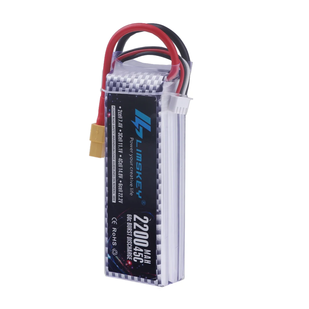 Batería Lipo 2S 3S 4S 6S 1500m - 4S Lipo Battery 14.8V 6000Mah reseña y precio